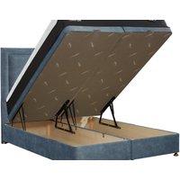 TEMPUR® Suffolk Divan Ottoman (Single) - Single 90x190cm (3') - Velvet Teal
