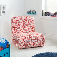 Disney - Marvel - Fold Out Bed - Red/White - Fabric - Happy Beds